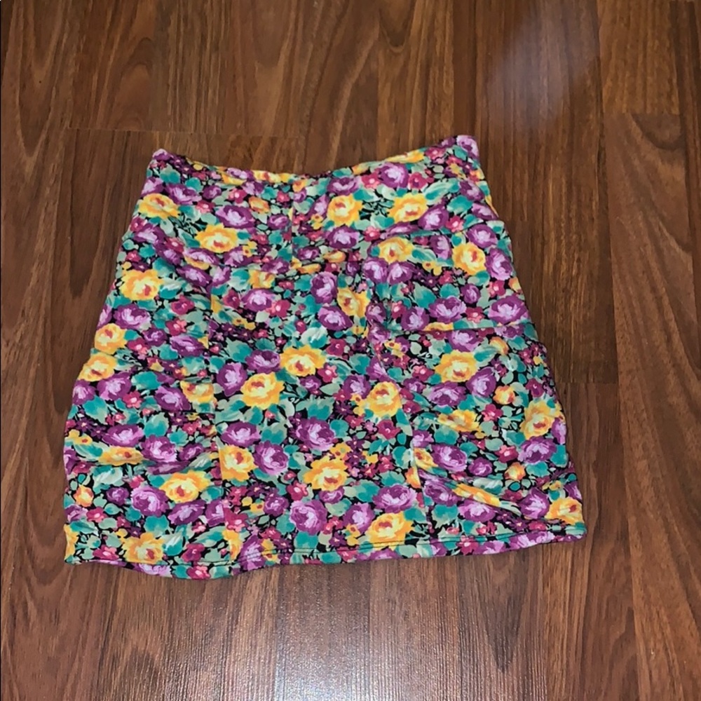 Floral skirt